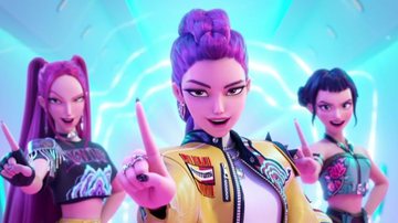 Cena de 'Guerreiras do K-Pop' (2025) - Divulgação/Netflix
