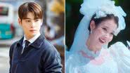 Cha Eun Woo, do ASTRO e IU em cenas de doramas - Reprodução/tvN/Netflix