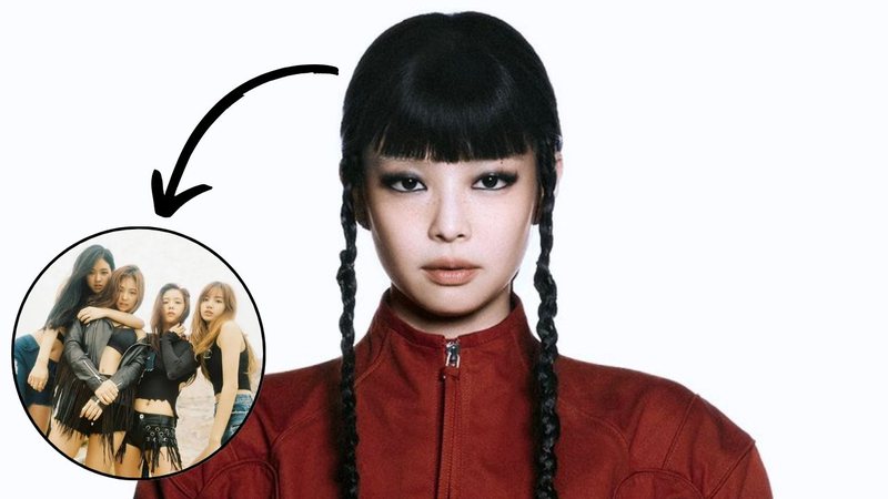 Jennie e as integrantes do BLACKPINK na época do debut - Divulgação/ODD ATELIER/YG Entertainment