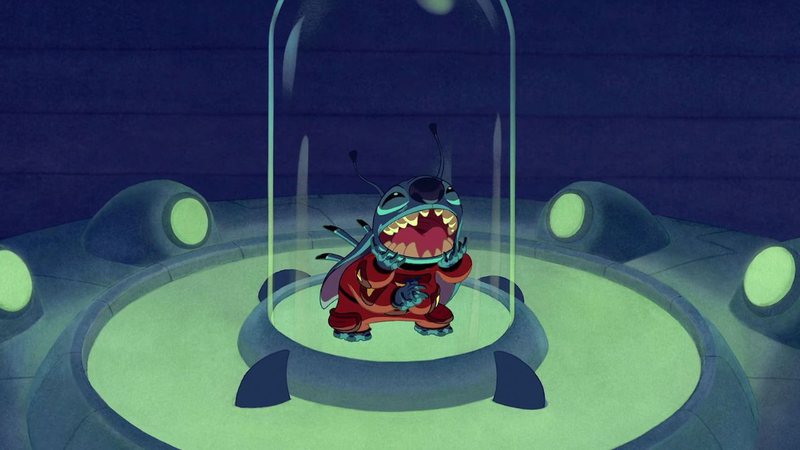 Cena de "Lilo & Stich" (2002) - Reprodução/Disney