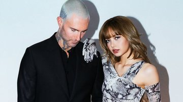 Pôster oficial de 'Princeless', com Lisa, do BLACKPINK, e Adam Levine, do Maroon 5 - Reprodução/Instagram/lalalalisa_m