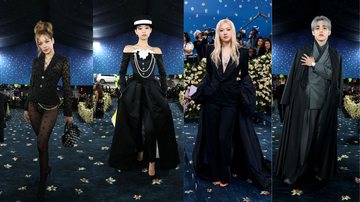 Lisa, Jennie, Rosé, do BLACKPINK, e Scoups, do SEVENTEEN, no Met Gala 2025 - Kevin Mazur/MG25/Taylor Hill/Getty Images