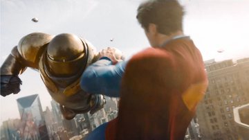 Martelo de Boravia no trailer de 'Superman' (2025) - Reprodução/YouTube/Warner Bros. Pictures Brasil