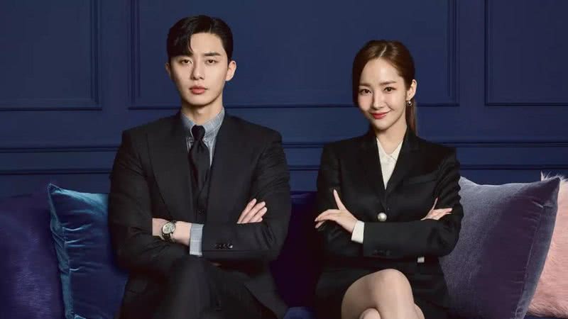 Imagem promocional do k-drama 'O que Há de Errado com a Secretária Kim' - Divulgação/tvN