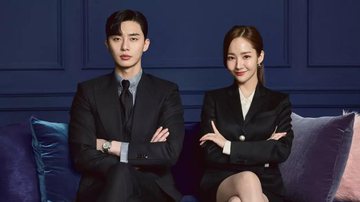 Imagem promocional do k-drama 'O que Há de Errado com a Secretária Kim' - Divulgação/tvN
