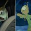 Pleakley no live-action e na animação de 'Lilo e Stitch'
