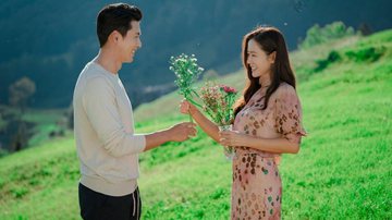 Cena do k-drama 'Pousando no Amor' - Divulgação/tvN