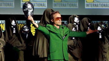 Robert Downey Jr na Comic Con 2024 como Doutor Mistério - Divulgação/Matt Winkelmeyer/Getty Images
