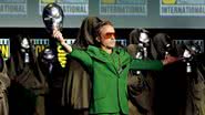 Robert Downey Jr na Comic Con 2024 como Doutor Mistério - Divulgação/Matt Winkelmeyer/Getty Images