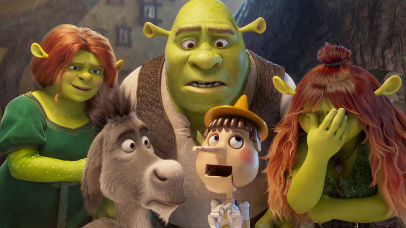 Cena de teaser promocional de 'Shrek 5' - Reprodução/DreamWorks