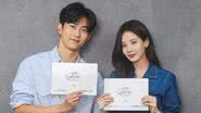 Taecyeon (2PM) e Seohyun (Girls' Generation) em leitura para o drama 'The First Night With the Duke' - Divulgação/KBS2
