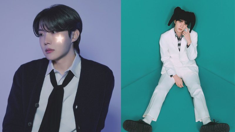 Concept fotos Jin e J-Hope, do BTS, para BTS FESTA 2025 - Divulgação/BigHit Music