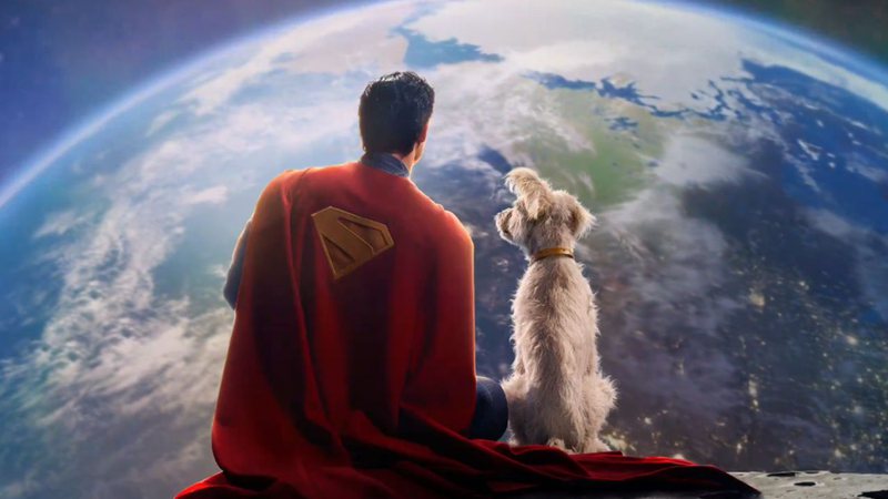 Krypto em cena de 'Superman' - Reprodução/YouTube/DC