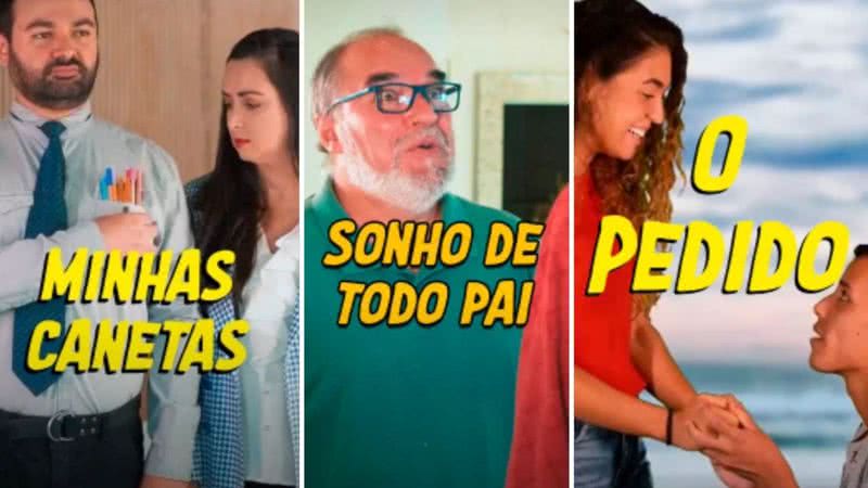 Imagem promocional das minisséries contidas no Telekwai - Divulgação/ Kwai