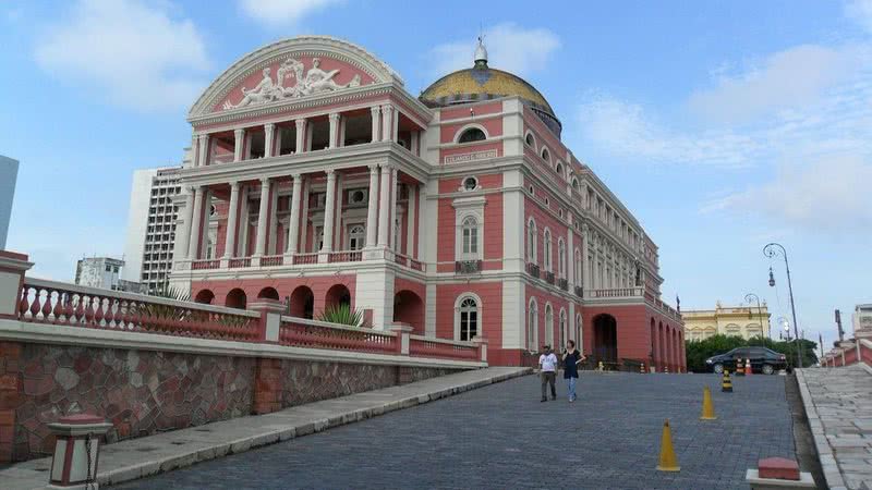 Fachada do Teatro Amazonas - Pixabay