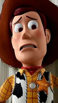 Versão descartada de Woody de Toy Story