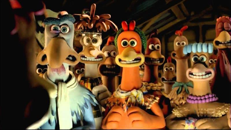 Cena de 'A Fuga das Galinhas' (2000) - Divulgação/Aardman Animations/DreamWorks Animation