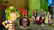 Montagem de Chaves em Desenho Animado com Chiquinha em Chaves - Divulgação/Amazon Prime Video/Televisa