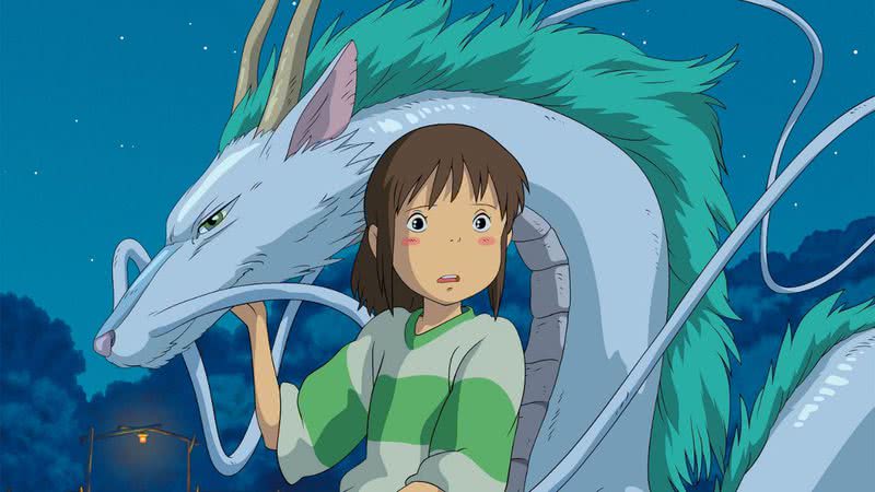 Imagem promocional da animação 'A Viagem de Chihiro' (2001) - Divulgação/Studio Ghibli