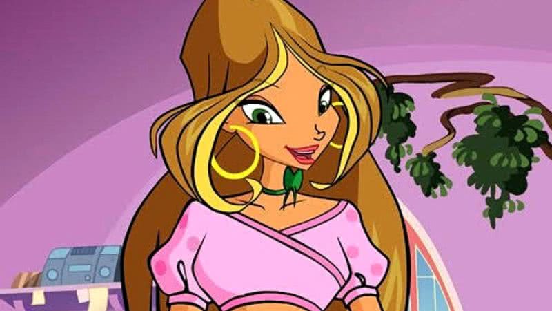 Personagem Flora em “Clube das Winx” - Divulgação/ Rainbow S.r.l.