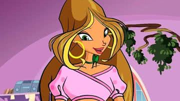 Personagem Flora em “Clube das Winx” - Divulgação/ Rainbow S.r.l.