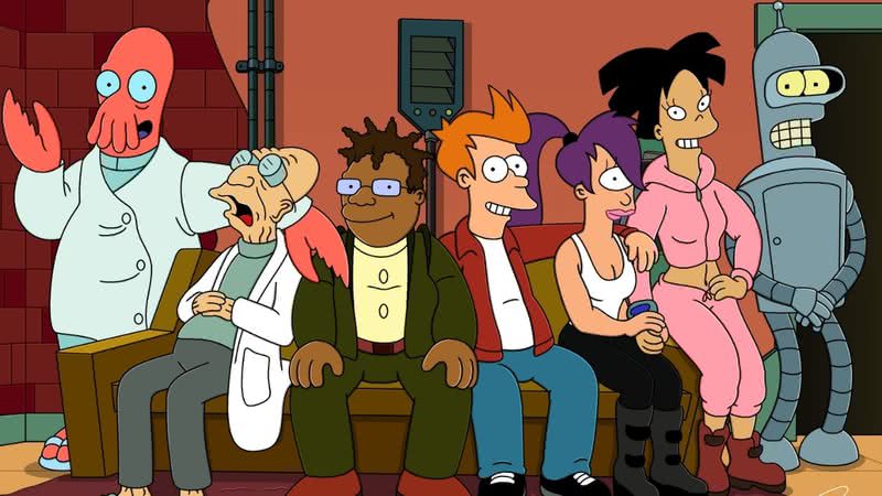 Imagem promocional de Futurama - Divulgação/FOX