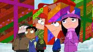 Cena do episódio especial de Natal de 'Phineas e Ferb' - Reprodução/Disney Channel