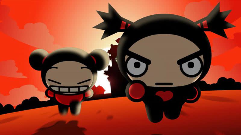 Pucca e Garu - Reprodução/Jetix