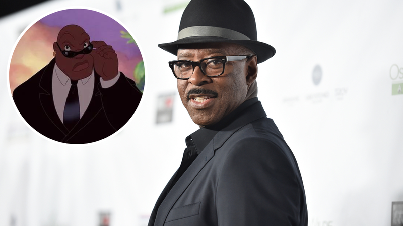 Cobra Bubbles e Courtney B. Vance no Oscar Wilde Awards 2023 - Reprodução/ Disney/ GettyImages/ Alberto E. Rodriguez