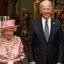 Rainha Elizabeth II e o presidente dos Estados Unidos Joe Biden