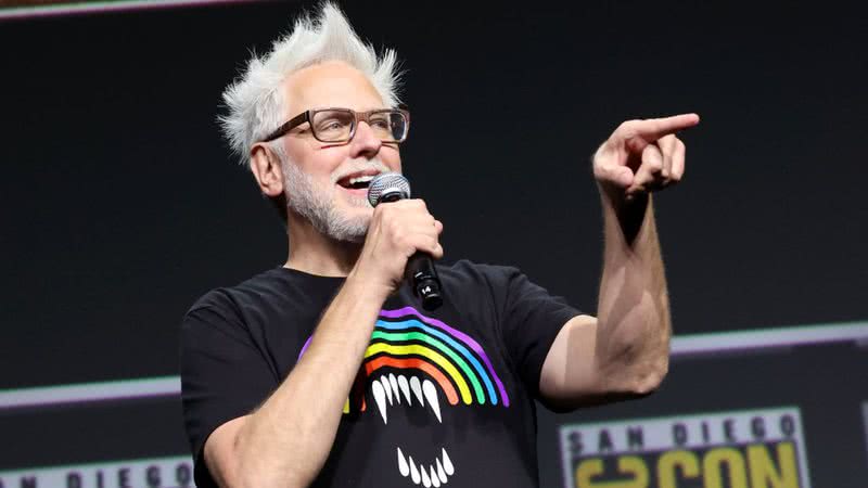 James Gunn na Comic Con San Diego 2022 - Jesse Grant/Getty Images