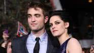 Kristen Stewart e Robert Pattinson na pré-estreia de "Amanhecer - Parte 1" em 2011 - Kevin Winter/Getty Images