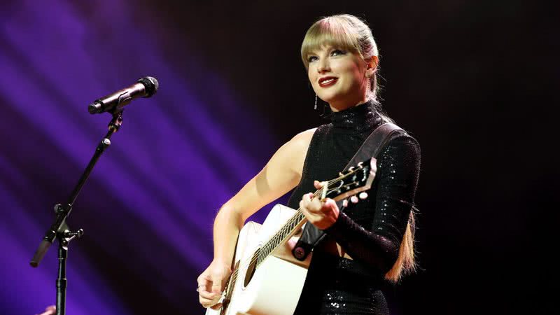 Taylor Swift em concerto de Bon Iver - Terry Wyatt /Getty Images