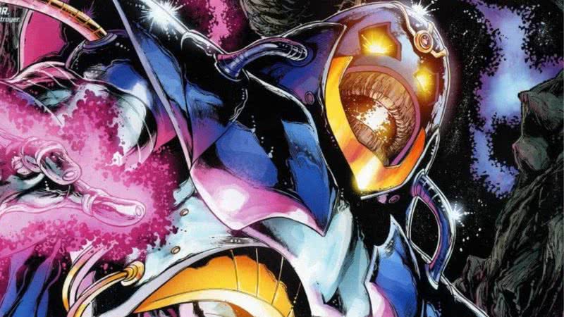 O vilão da DC, Anti-Monitor, nos quadrinhos - Divulgação/ DC Comics