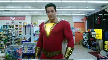 Zachary Levi como Shazam! em filme - Divulgação/Warner Bros. Pictures