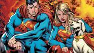 Superman e Supergirl para os quadrinhos da DC Comics - Divulgação/DC Comics