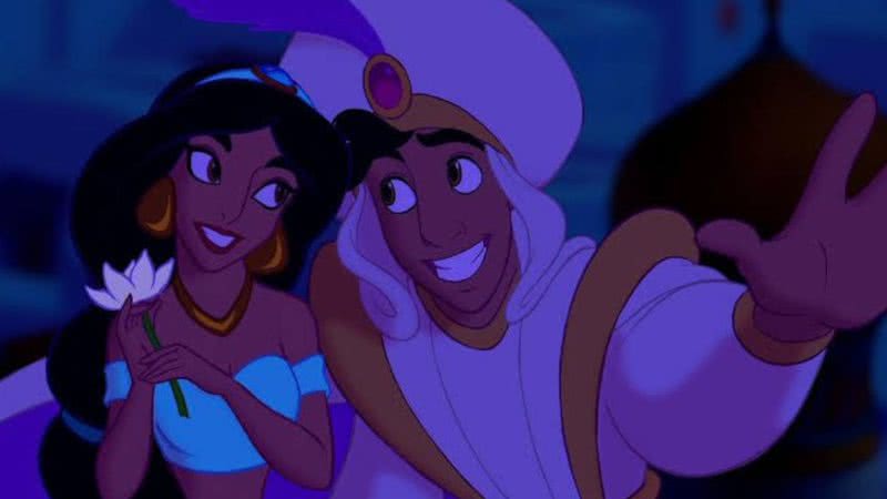 Cena da animação 'Aladdin' (1992) - Reprodução/Disney