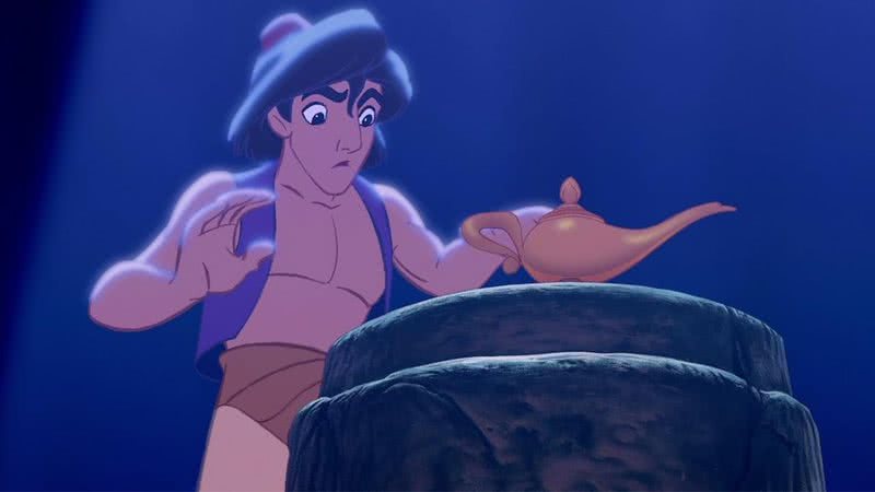 Cena da animação 'Aladdin' (1992) - Reprodução/Disney