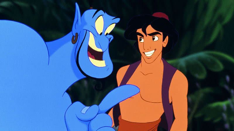 Cena da animação Aladdin (1992), da Disney - Reprodução/Disney