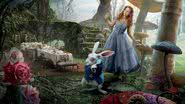 Imagem promocional do live-action 'Alice no País das Maravilhas' (2010) - Divulgação/Disney