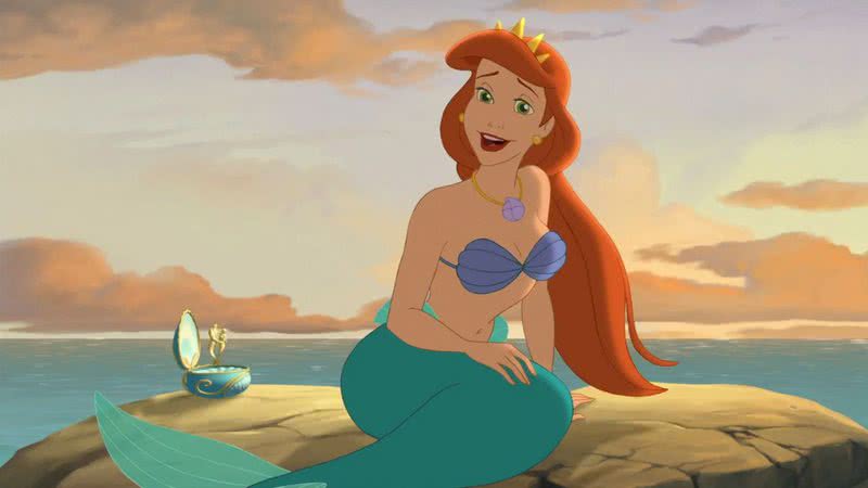 Cena da animação 'A Pequena Sereia: A História de Ariel' (2008) - Reprodução/ Disney