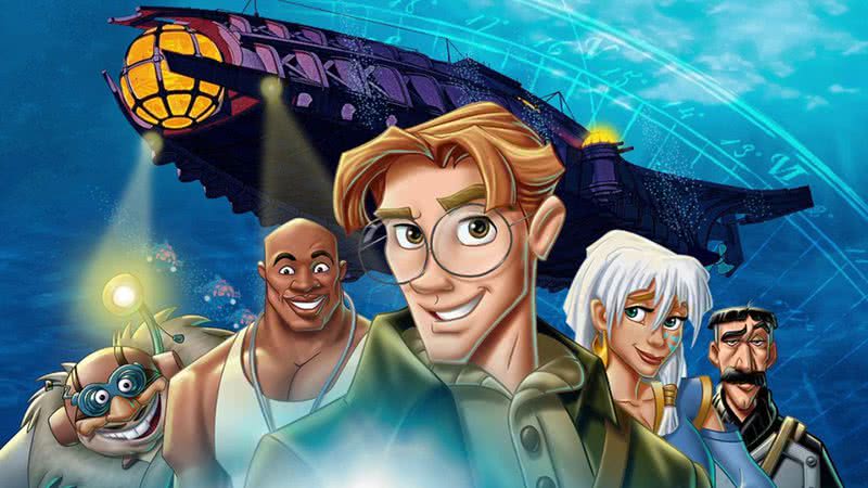 Capa de 'Atlantis: O Reino Perdido' - Reprodução/ Buena Vista Pictures Distribution