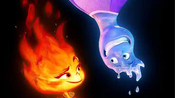 Pôster de 'Elemental' - Divulgação/Pixar