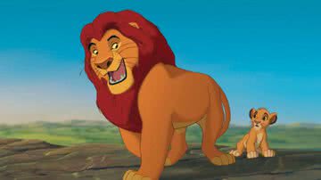 Mufasa e Simba em cena de 'O Rei Leão' - Reprodução/ Disney