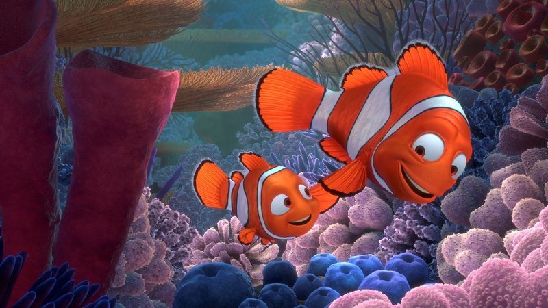 Cena da animação Procurando Nemo (2003) - Reprodução/Pixar