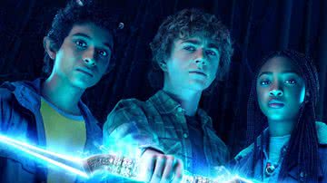 Pôster de Percy "Jackson e os Olimpianos" - Divulgação/Disney+