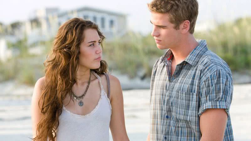 Miley Cyrus e Liam Hemsworth em 'A Última Música' - Divulgação/Touchstone Pictures