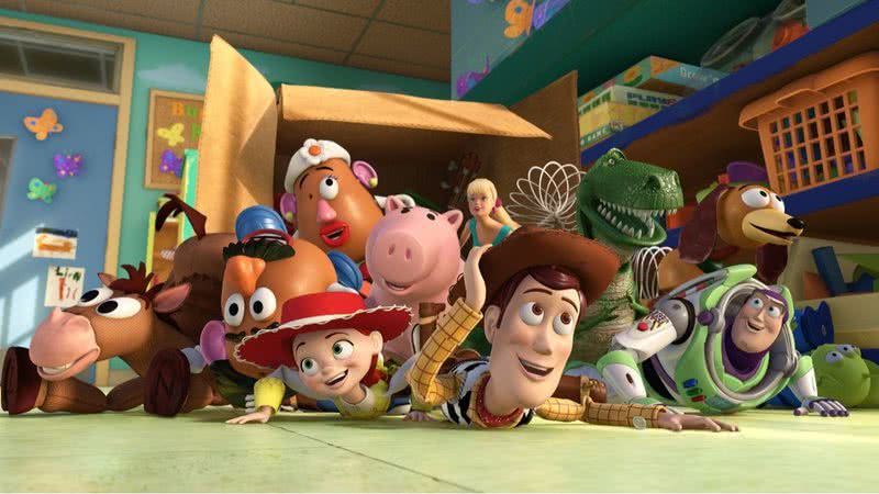 Cena de "Toy Story 3", da Pixar - Reprodução/Pixar