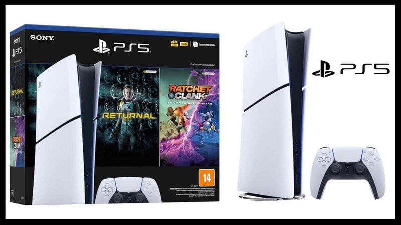 Playstation 5 e jogos - Divulgação