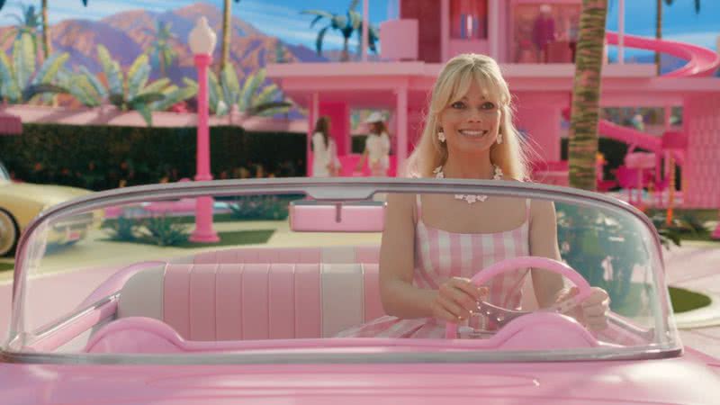 Margot Robbie no live-action de 'Barbie' - Divulgação/Warner Bros. Discovery